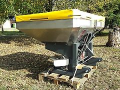 Langren Zweischeibendüngerstreuer Edelstahl 1200 l