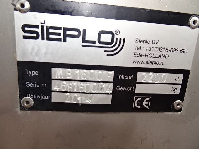 Sieplo MB 1600F, Mischdosiergerät,