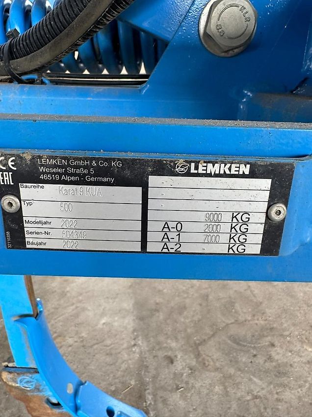 Lemken Karat 9 KUA