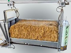 Automatischer Einstreuroboter für Qaderballen