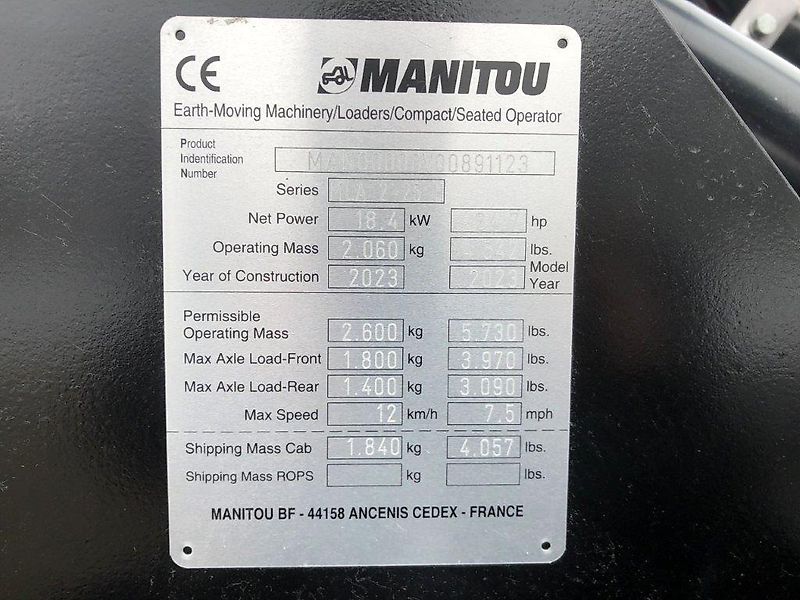 Manitou MLA 2-25 H