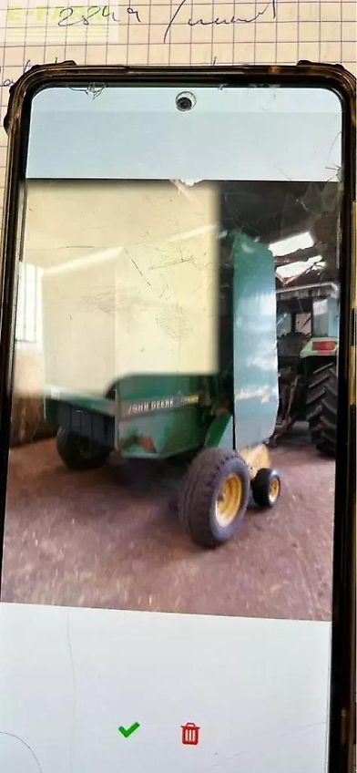 John Deere 550 ficelle