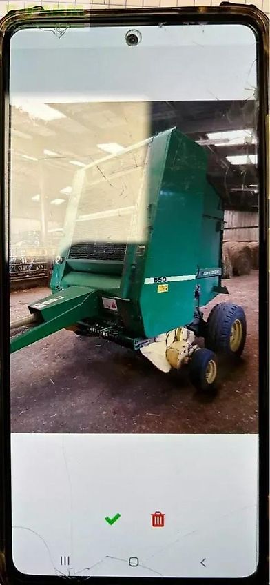 John Deere 550 ficelle