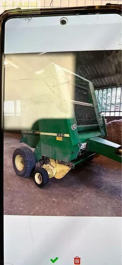 John Deere 550 ficelle