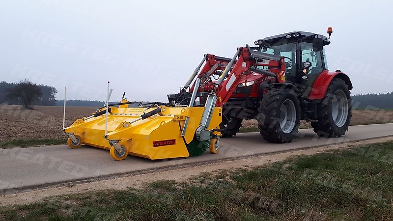 KREATEC Kehrmaschine / Kehrbesen / Veegmaschine TITANIUM 2,2m, Burste 760 mm