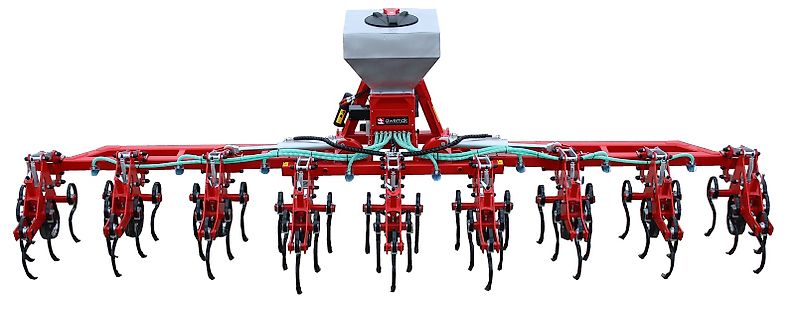AWEMAK Pielnik rzędowy hydraulicznie składany – DRAGON TP 7 /Inline-Unkrautstecher hydraulisch klappbar