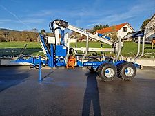 Scandic ST-8 7,1m Kran 600kg Hubkraft Aufl-Hydr.Bremse
