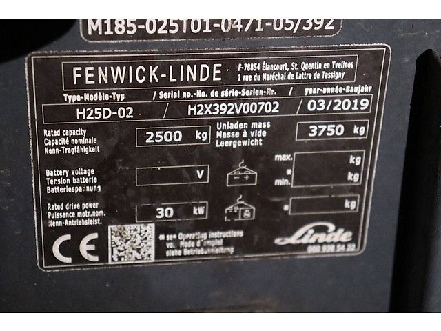 Linde H25D-02