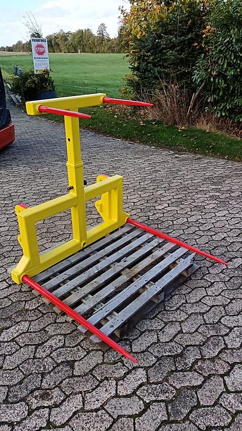 Stoll Ballenspies Hersteller MO Radlader Teleskoplader Ballengabel Runballengabelspies Pakenballengabel
