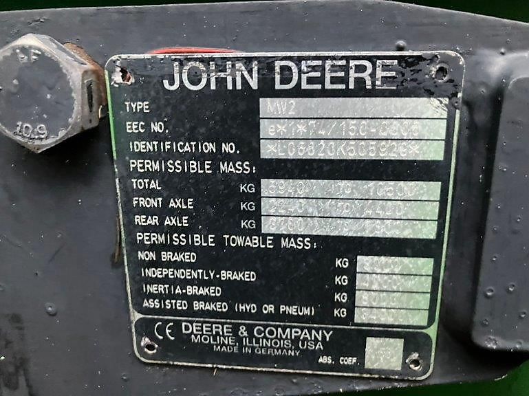 John Deere 6820 Premium