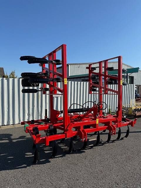 BM Maschinenbau Frontgrubber 5m hydraulisch klappbar a. Straßenbreite NEUE BAUART