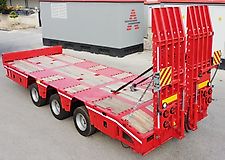 MS DORSE Tridem Tieflader L75-3 *NEU* mit TPMS* mit Liftachse und hydraulischen Laderampen