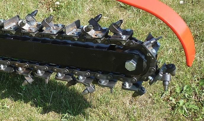 Laski Grabenfräse Schachtfräse Schlitzfräse Kabelfräse