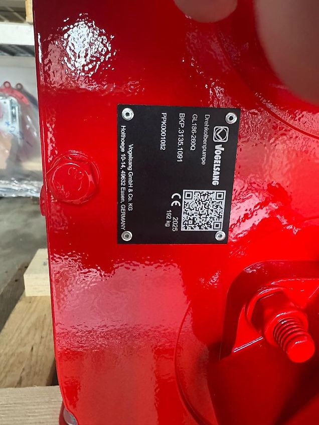 Vogelsang Gewichtsoptimierte Güllepumpe GL186-260Q