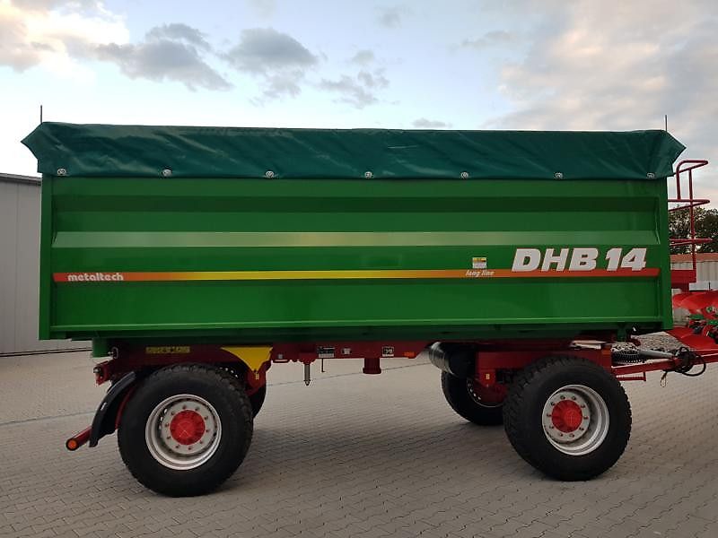 Metaltech DHB14 Zweiseitenkipper mit hydraulischer Seitenbordwand