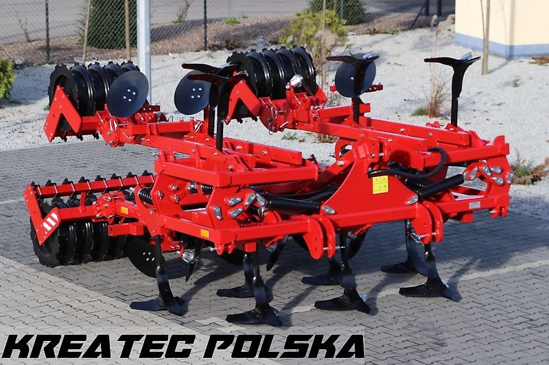 Rolmako U 453 Grubber / Schälgrubber mit Federsicherung Breiten von 2,1 m bis 4,5 m