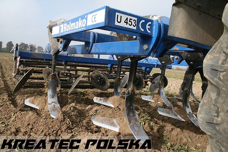 Rolmako U 453 Grubber / Schälgrubber mit Federsicherung Breiten von 2,1 m bis 4,5 m