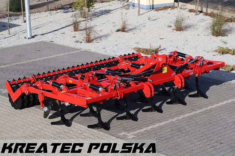 Rolmako U 453 Grubber / Schälgrubber mit Federsicherung Breiten von 2,1 m bis 4,5 m