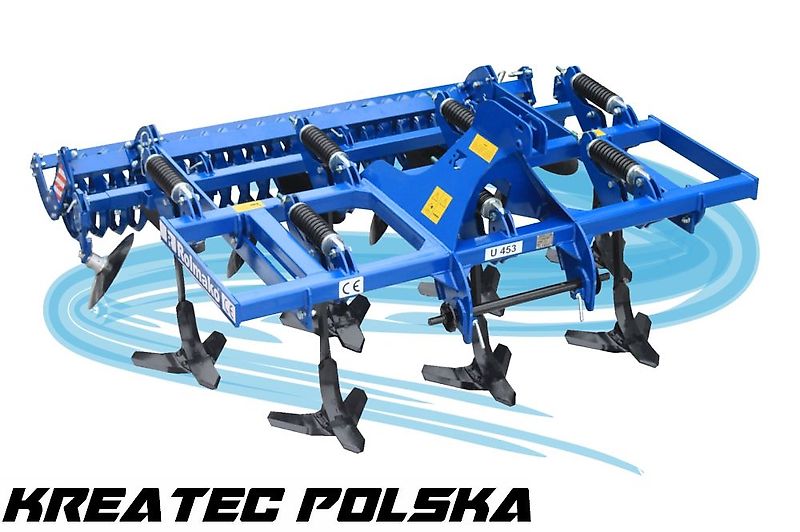 Rolmako U 453 Grubber / Schälgrubber mit Federsicherung Breiten von 2,1 m bis 4,5 m